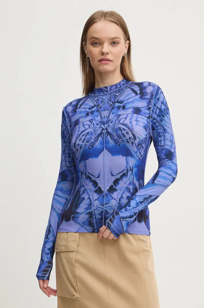 Desigual longsleeve BFLY femei