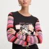 Desigual longsleeve PATCHMICKEY femei