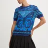 Desigual tricou BUTTERFLY femei