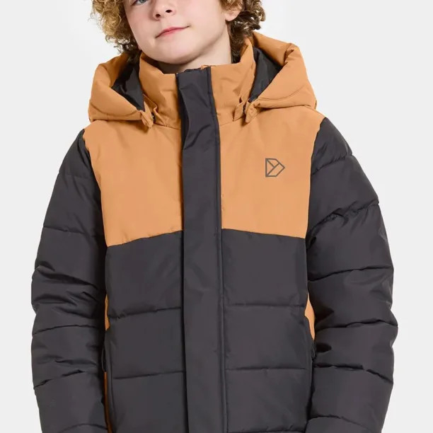 Didriksons geaca copii RYOLIT KIDS JACKET culoarea bej