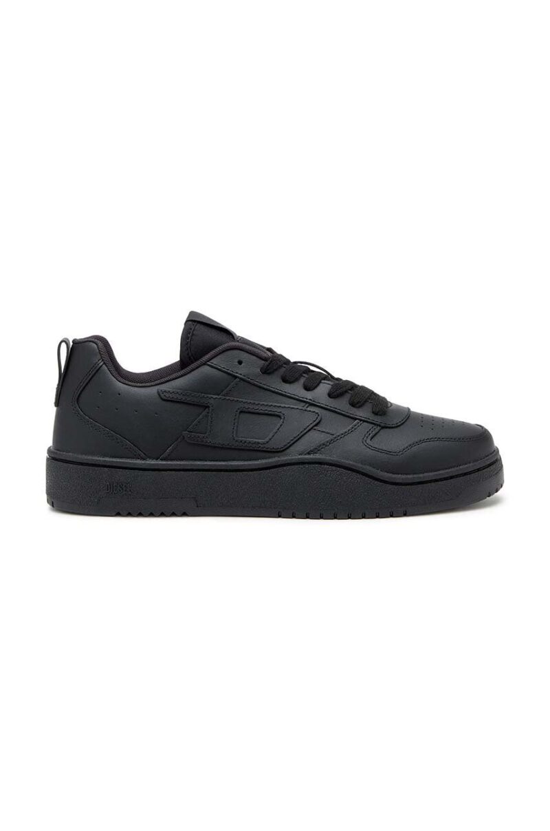 Diesel sneakers din piele S-Ukiyo V2 Low culoarea negru