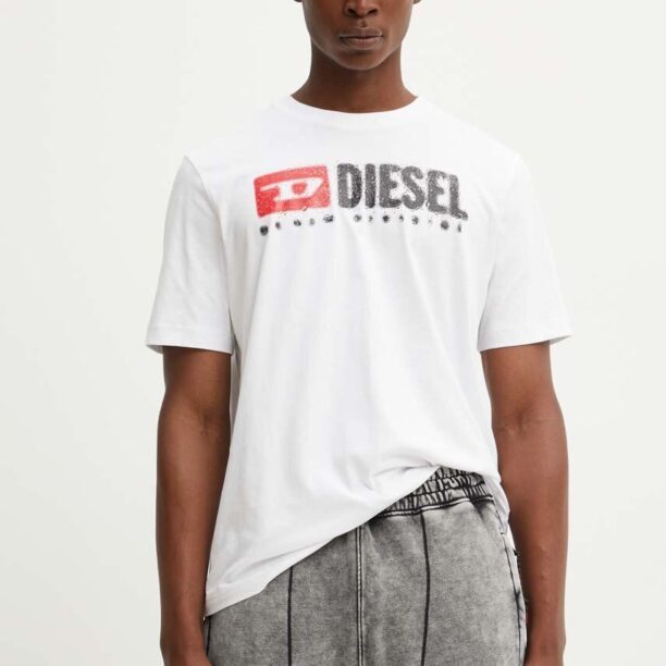 Diesel tricou din bumbac T-ADJUST-K14 barbati