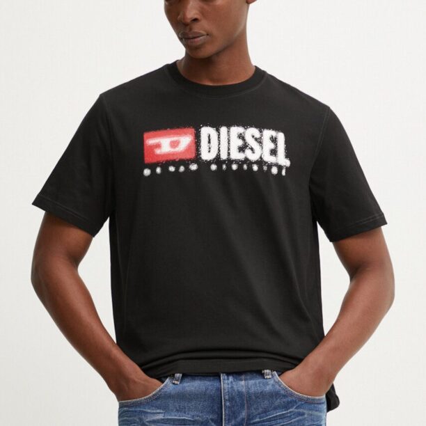 Diesel tricou din bumbac T-ADJUST-K14 barbati