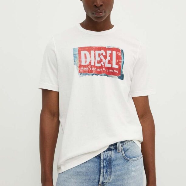 Diesel tricou din bumbac T-ADJUST-Q6 barbati