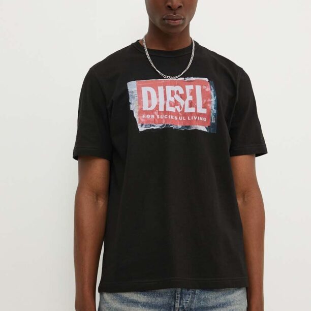 Diesel tricou din bumbac T-ADJUST-Q6 barbati