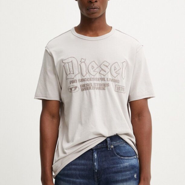 Diesel tricou din bumbac T-RAWJUST barbati