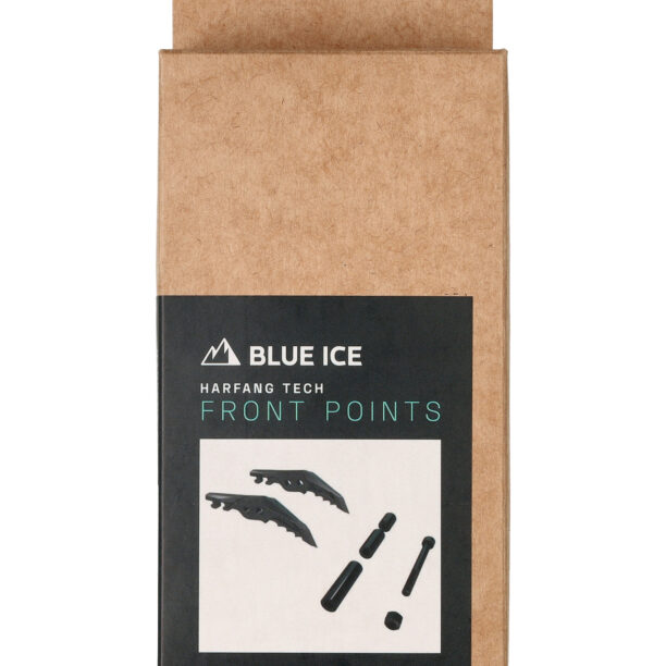 Dinți față pentru crampoane Blue Ice Front Points Harfang Tech - black preţ