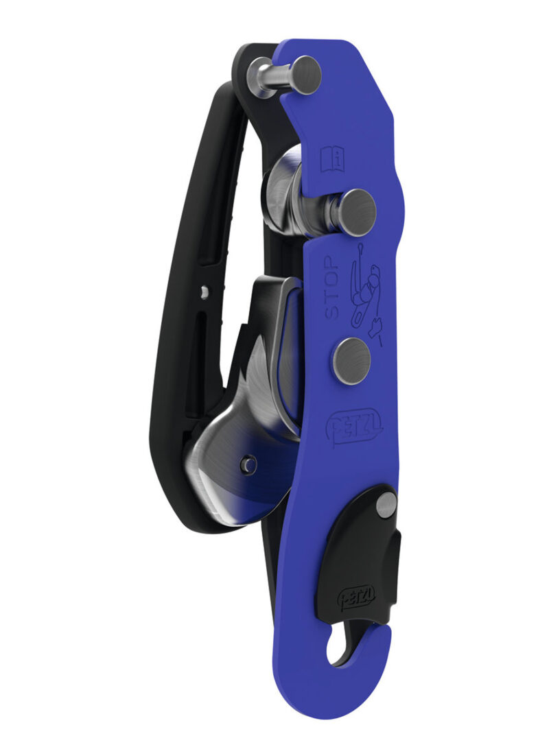 Dispozitiv coborare Petzl Stop - blue