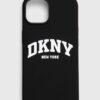 Dkny Husă pentru telefon iPhone 14 / 15 / 13 culoarea negru