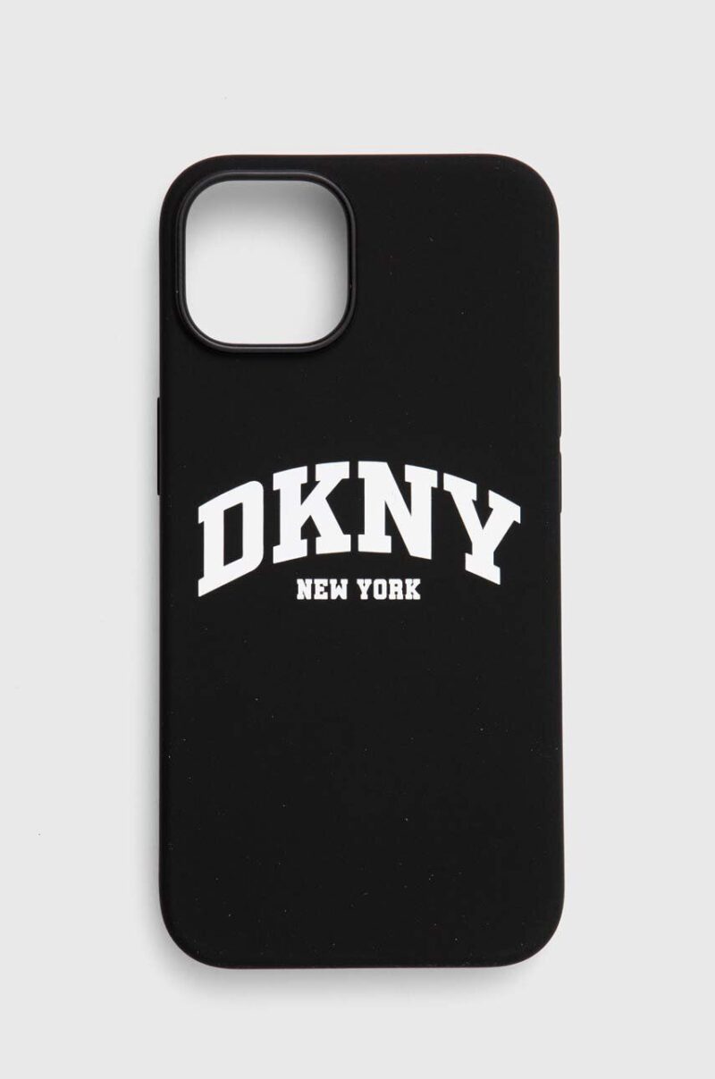 Dkny Husă pentru telefon iPhone 14 / 15 / 13 culoarea negru