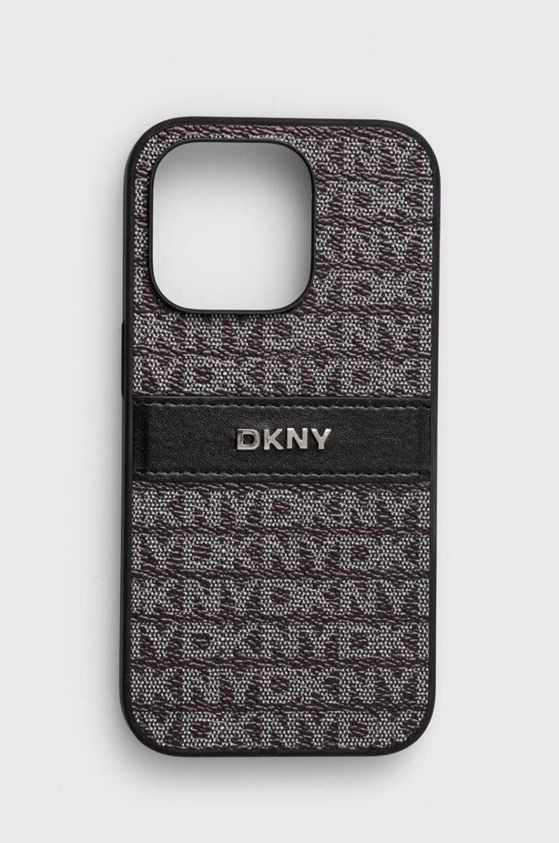 Dkny Husă pentru telefon iPhone 14 Pro 6.1 culoarea negru