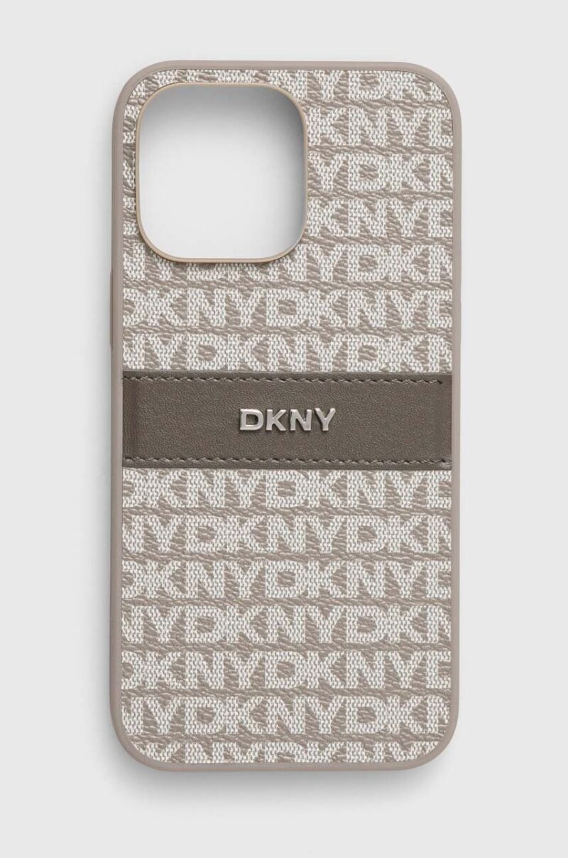 Dkny Husă pentru telefon iPhone 14 Pro Max 6.7 culoarea gri