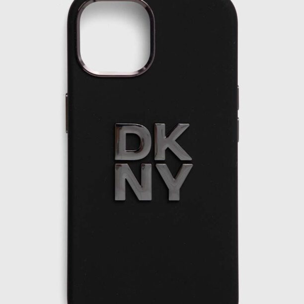 Dkny Husă pentru telefon iPhone 15 / 14 / 13 culoarea negru