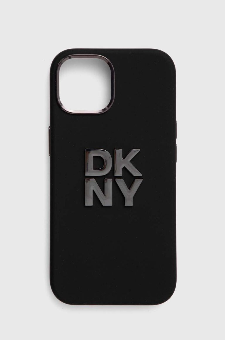 Dkny Husă pentru telefon iPhone 15 / 14 / 13 culoarea negru