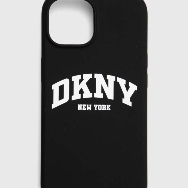 Dkny Husă pentru telefon iPhone 15 / 14 / 13 culoarea negru