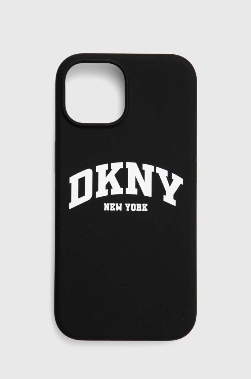 Dkny Husă pentru telefon iPhone 15 / 14 / 13 culoarea negru