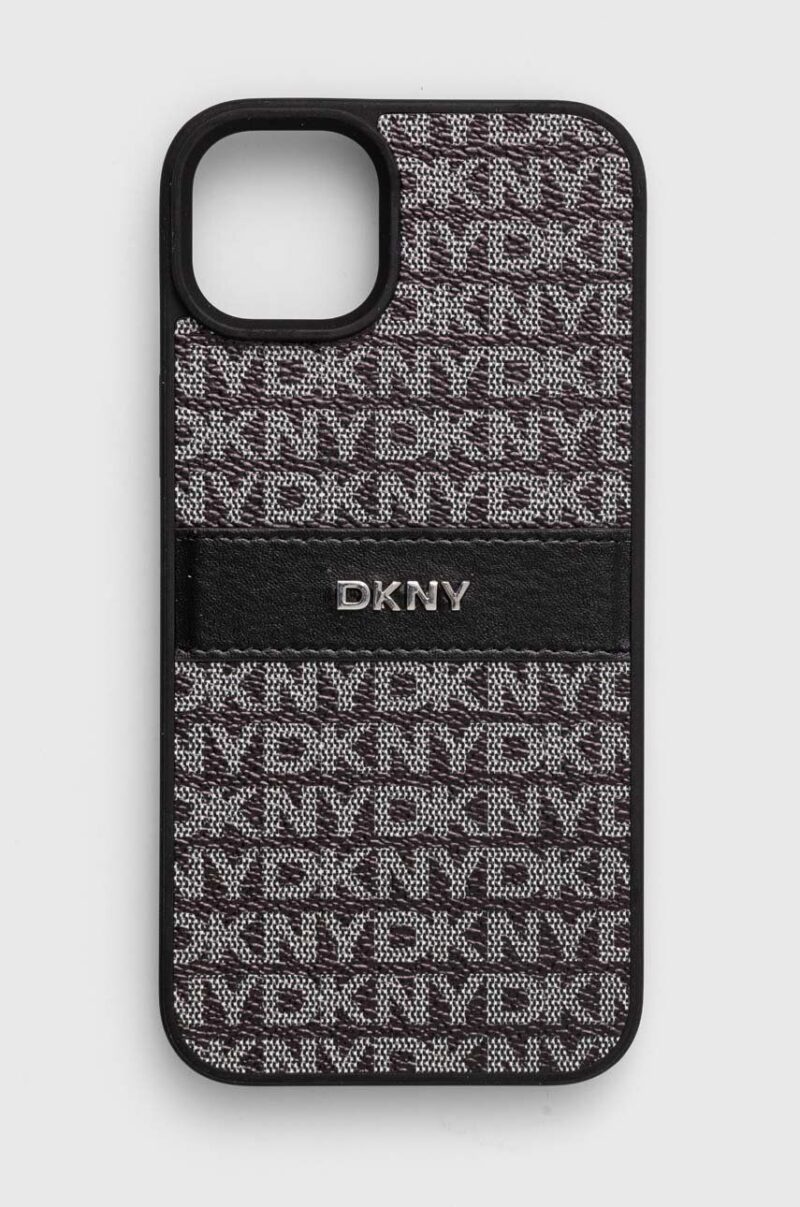 Dkny Husă pentru telefon iPhone 15 Plus / 14 Plus 6.7 culoarea negru