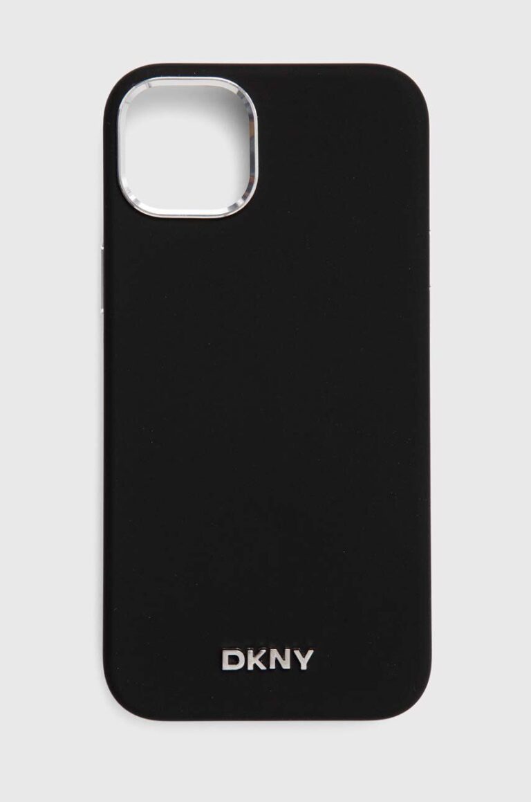 Dkny Husă pentru telefon iPhone 15 Plus / 14 Plus culoarea negru