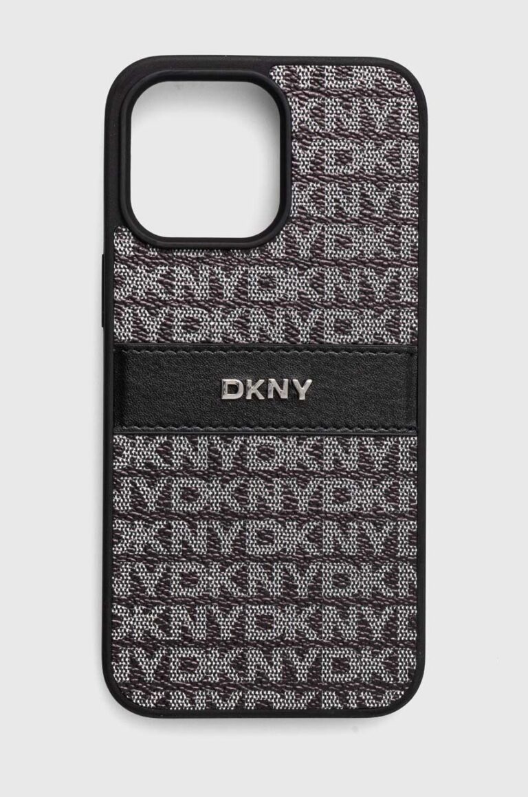 Dkny Husă pentru telefon iPhone 15 Pro Max 6.7 culoarea negru