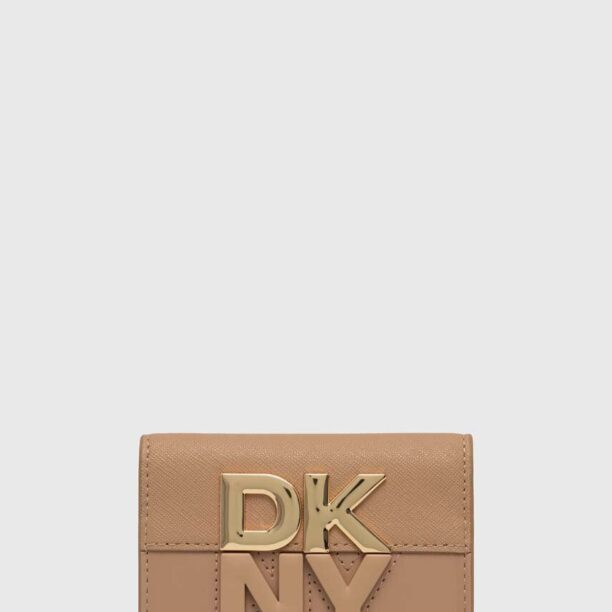 Dkny carcasa cardului culoarea bej