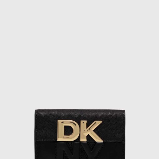 Dkny carcasa cardului culoarea negru