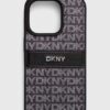 Dkny etui pentru telefon iPhone 15 Pro 6.1 culoarea negru