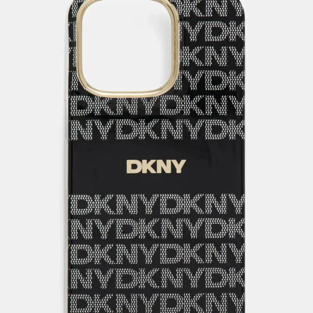 Dkny etui pentru telefon iPhone 16 Pro 6.3 culoarea negru