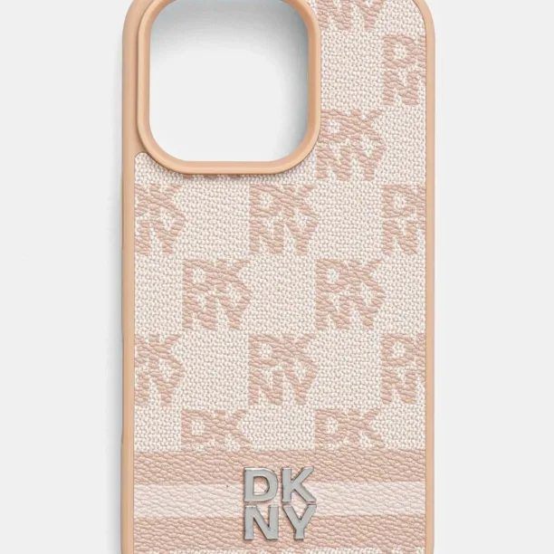 Dkny etui pentru telefon iPhone 16 Pro 6.3 culoarea portocaliu