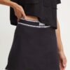 Dkny fusta culoarea negru