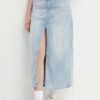 Dkny fusta jeans maxi