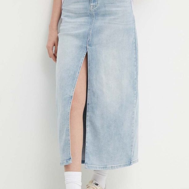 Dkny fusta jeans maxi