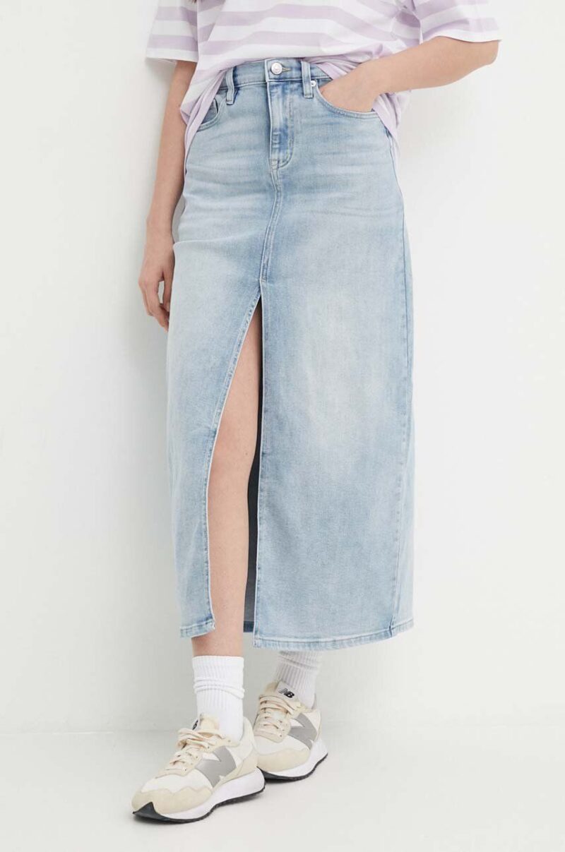 Dkny fusta jeans maxi