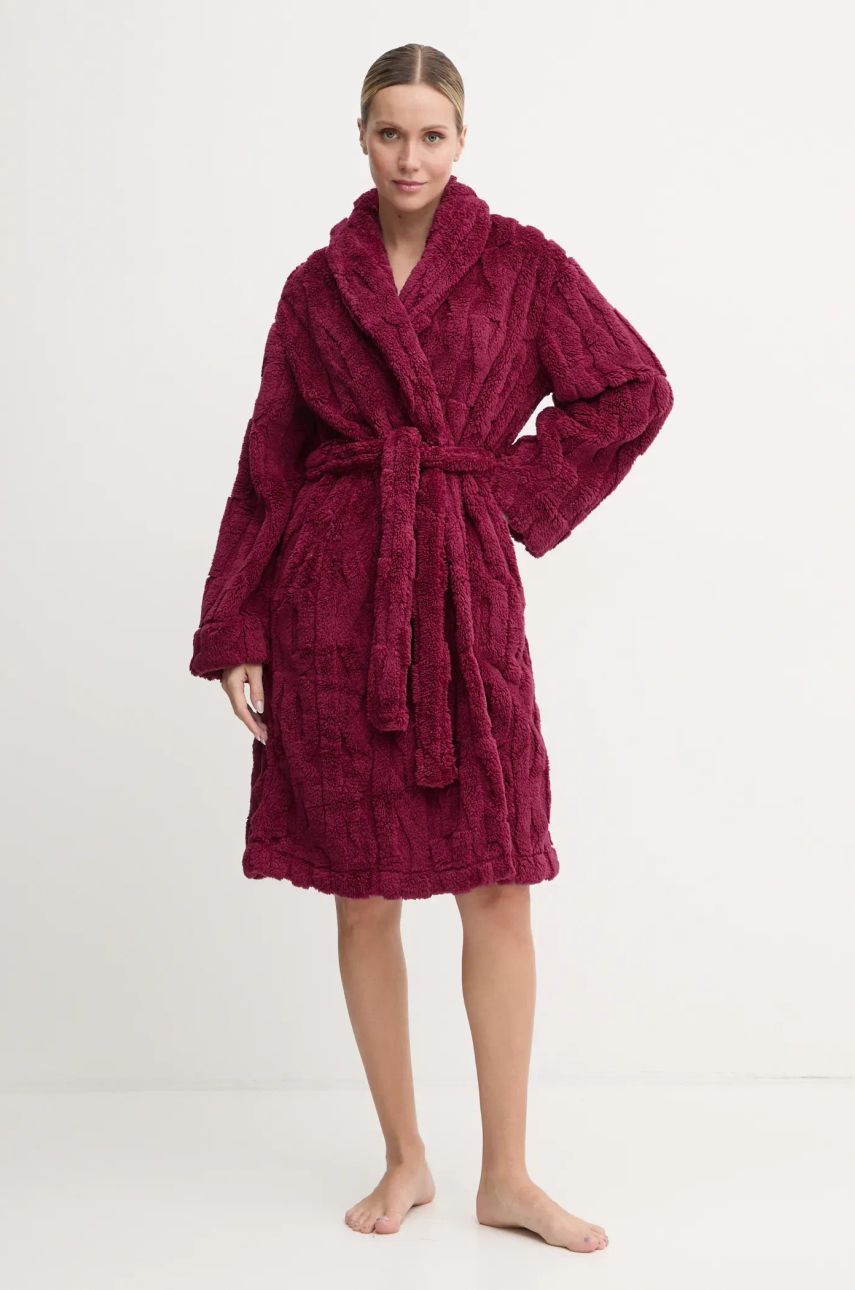 Dkny halat culoarea bordo