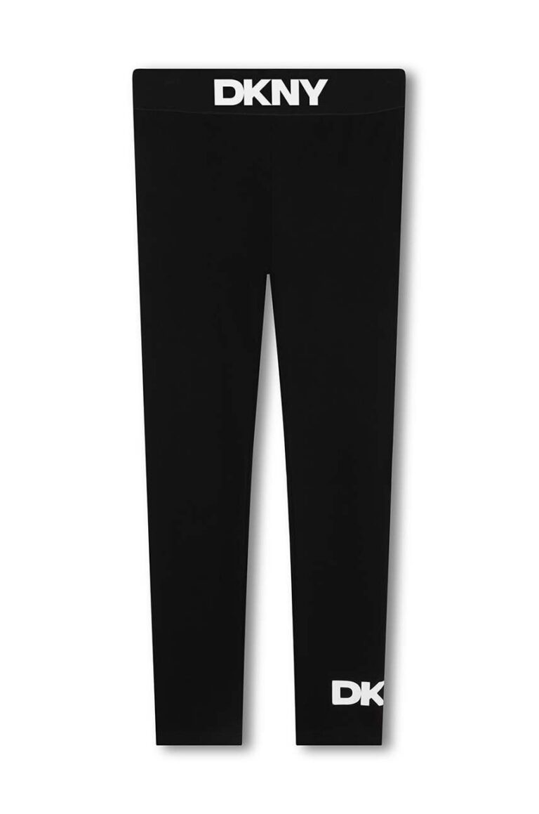 Dkny leggins copii culoarea negru