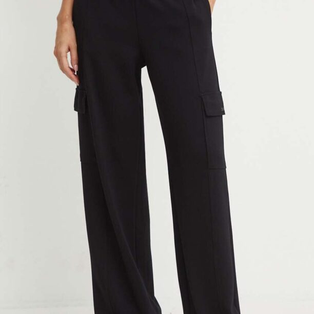 Dkny pantaloni de trening culoarea negru