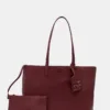 Dkny poseta culoarea bordo