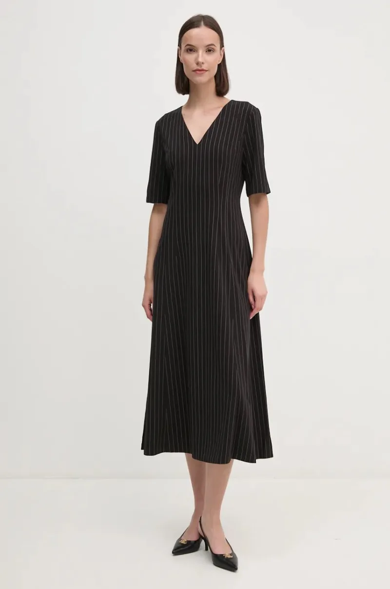 Dkny rochie culoarea negru