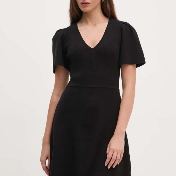 Dkny rochie culoarea negru