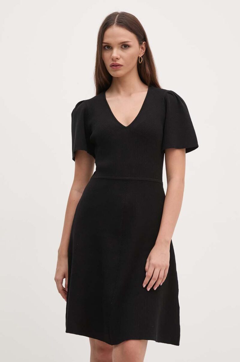 Dkny rochie culoarea negru