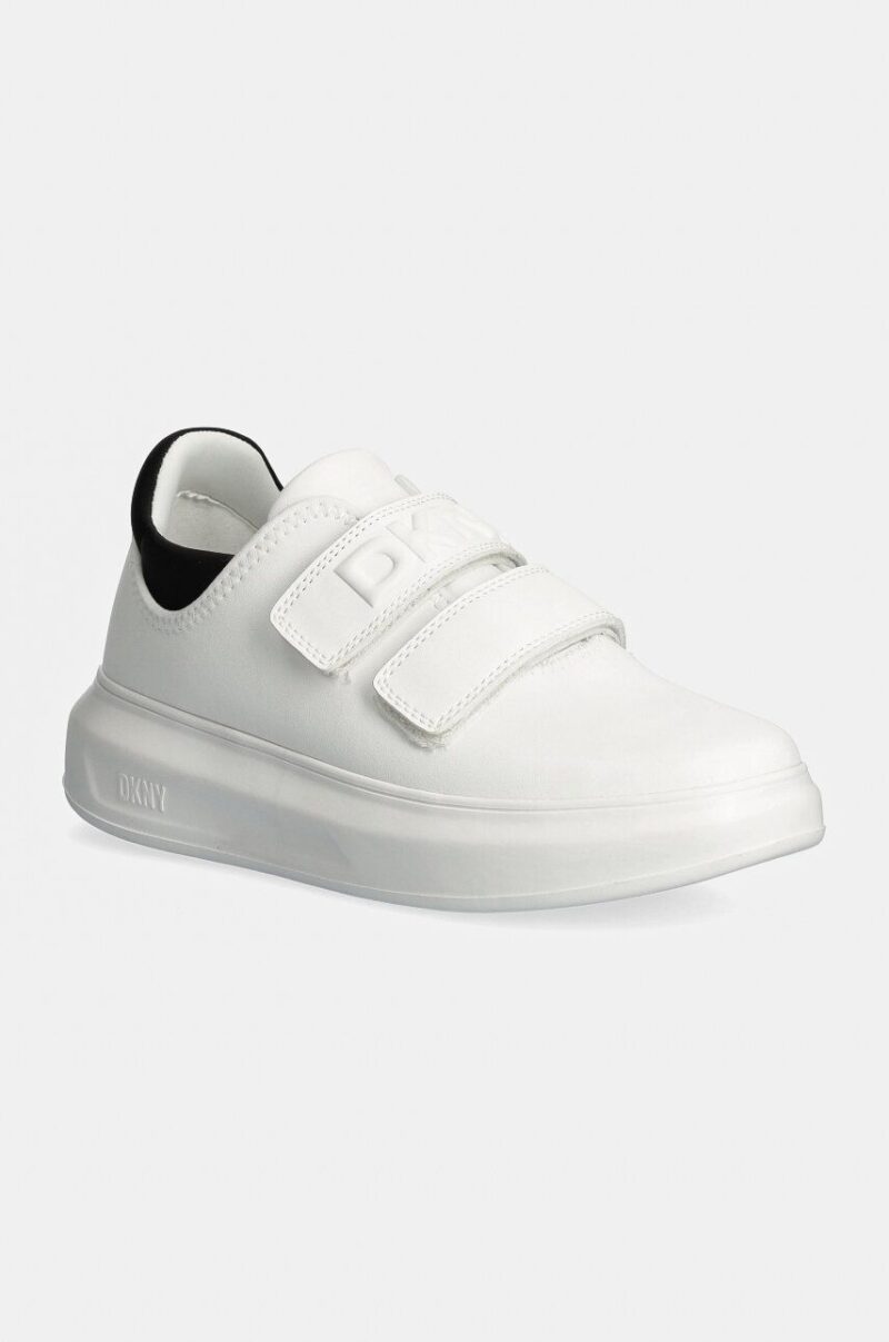 Dkny sneakers Jamiah culoarea alb