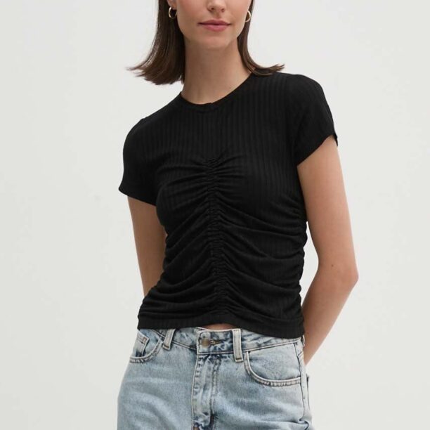 Dkny tricou culoarea negru