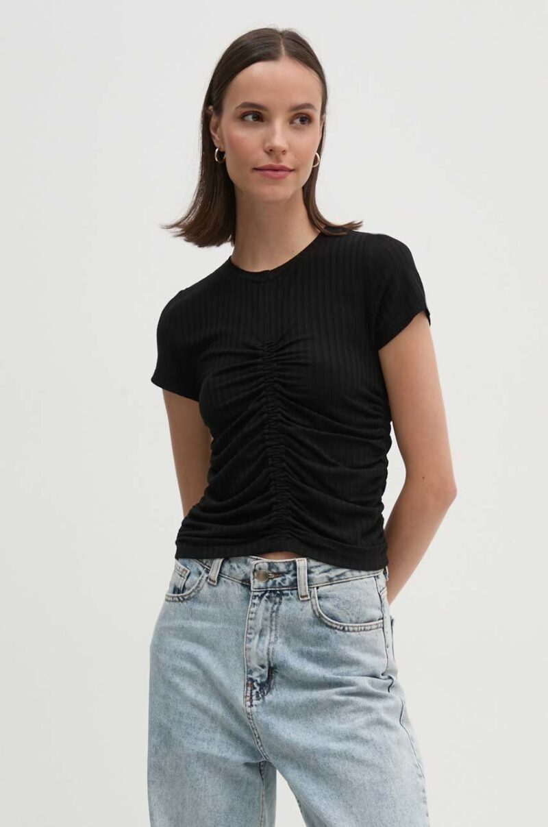 Dkny tricou culoarea negru