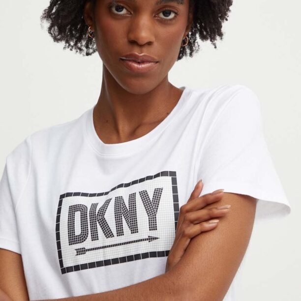 Dkny tricou din bumbac femei