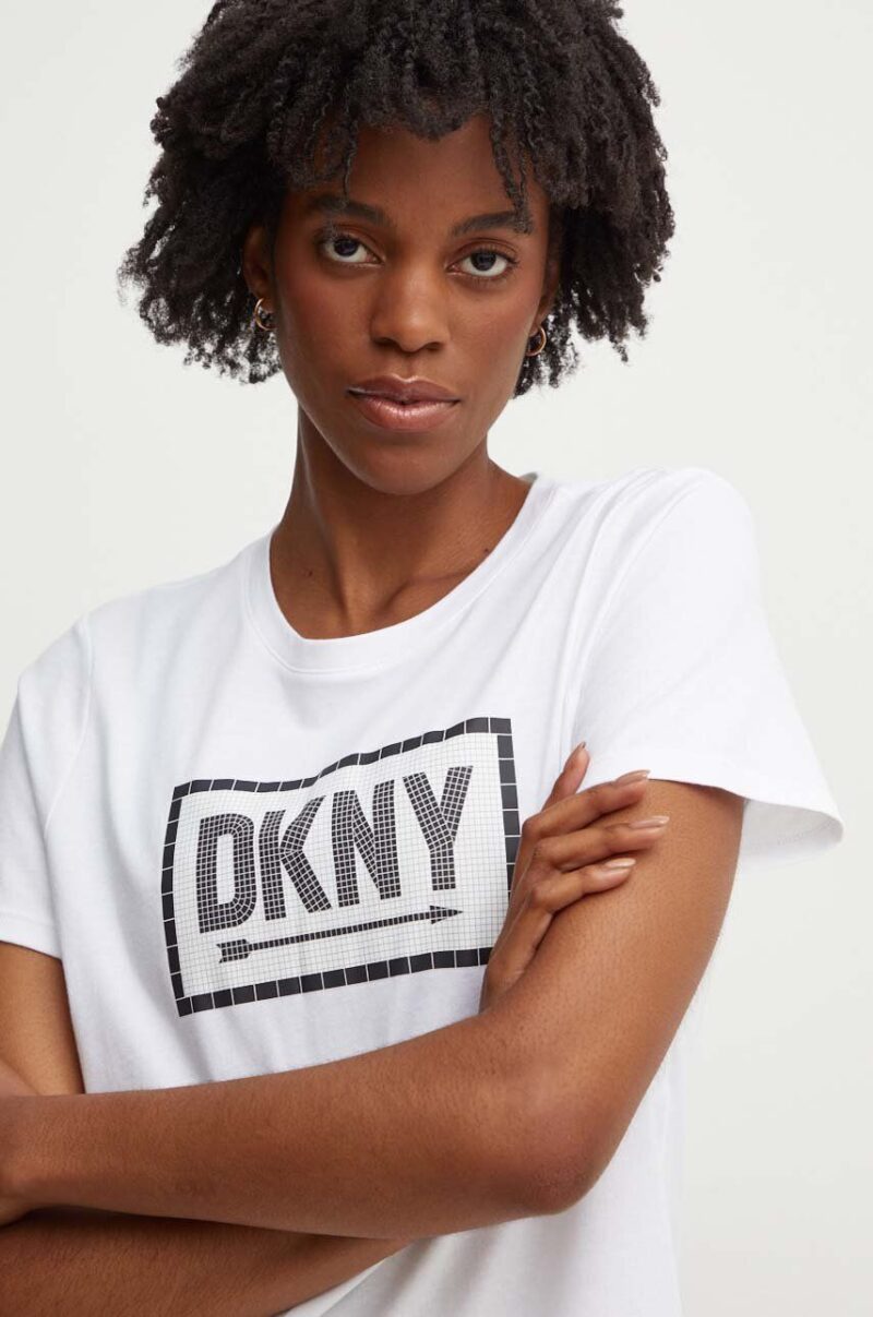 Dkny tricou din bumbac femei