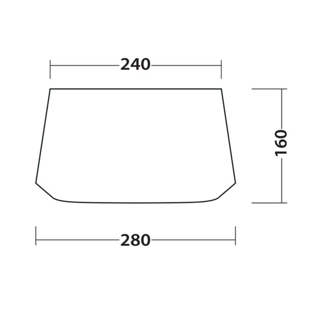 Preţ Dormitor pentru cort Outwell Fastlane 300 Annexe - grey