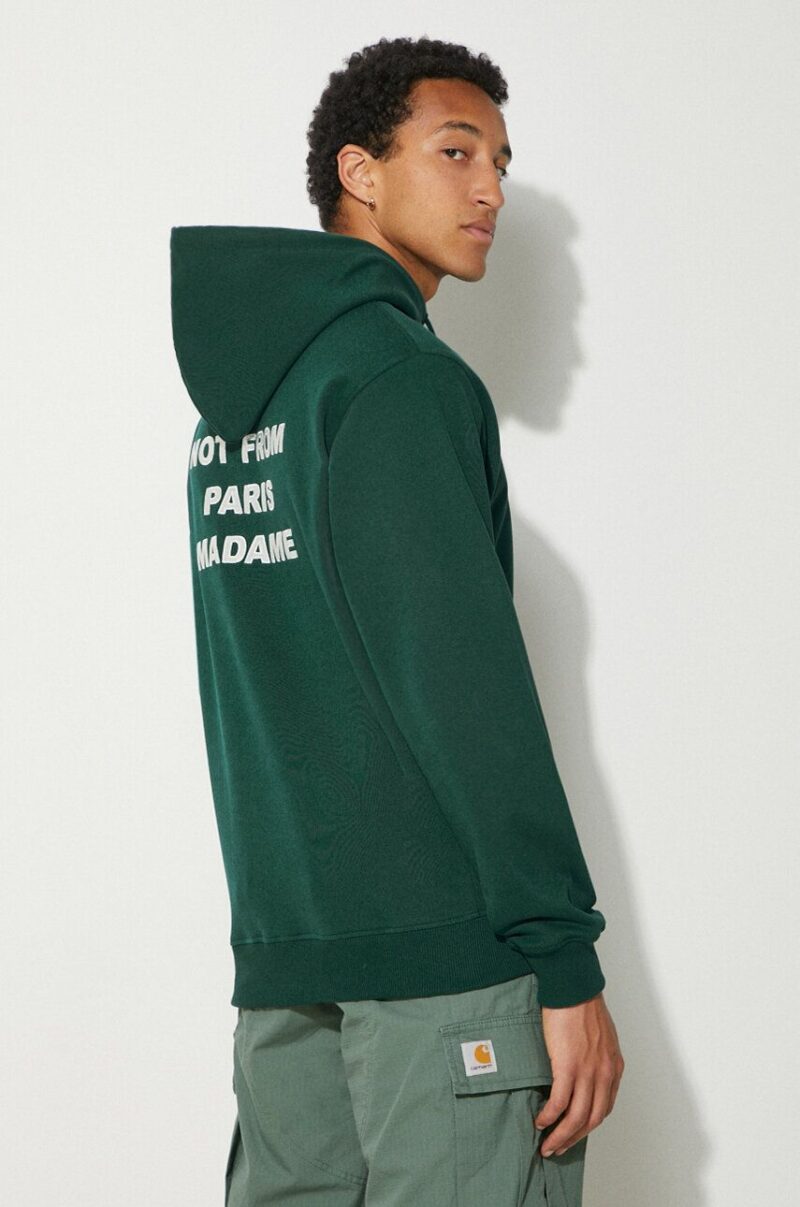 Drôle de Monsieur hanorac de bumbac Le Hoodie Slogan barbati