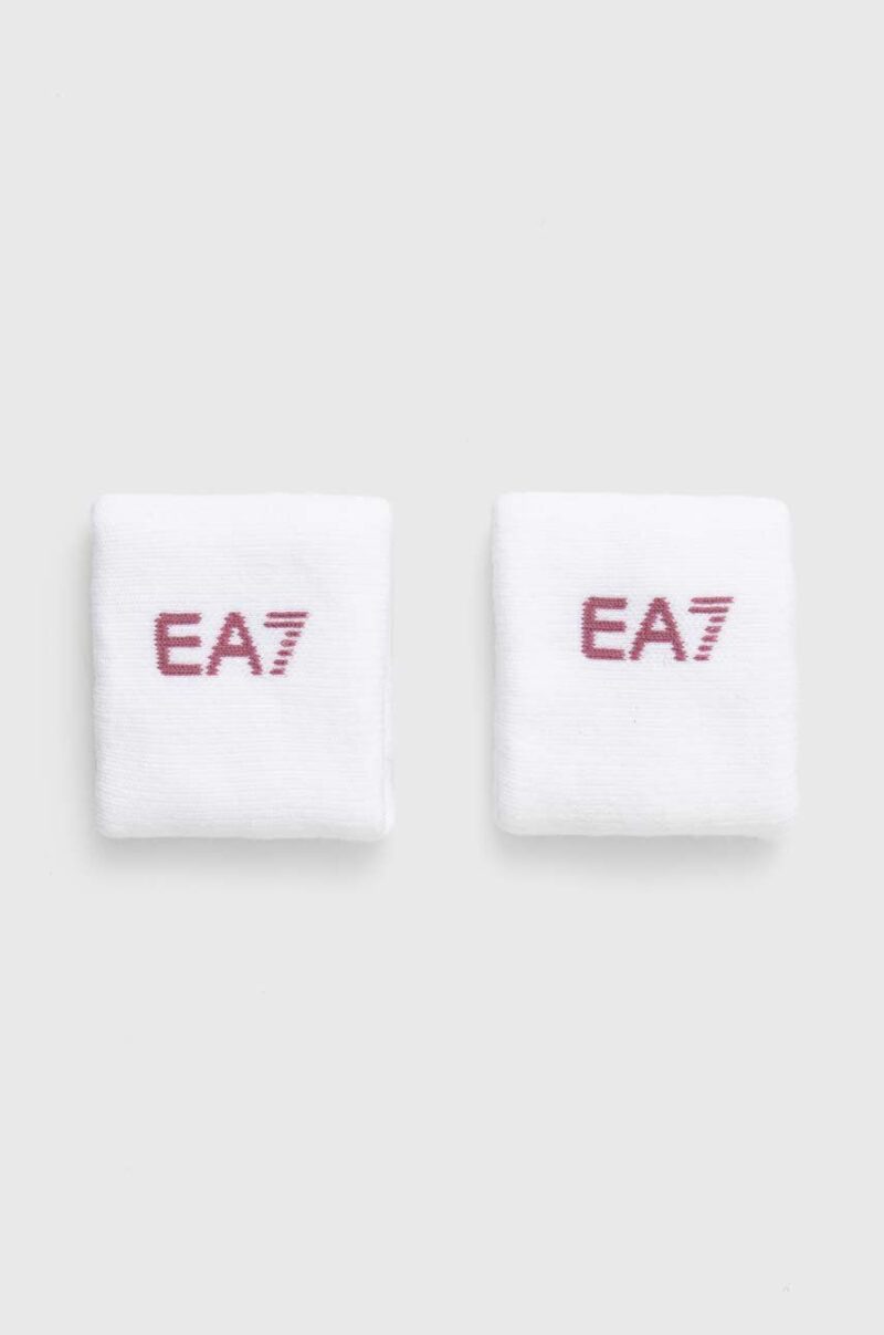 EA7 Emporio Armani brățări 2-pack culoarea alb