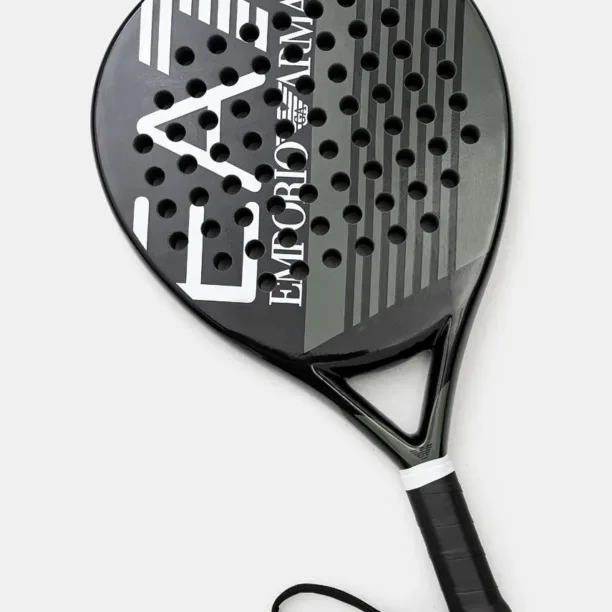 EA7 Emporio Armani rachetă de padel culoarea negru