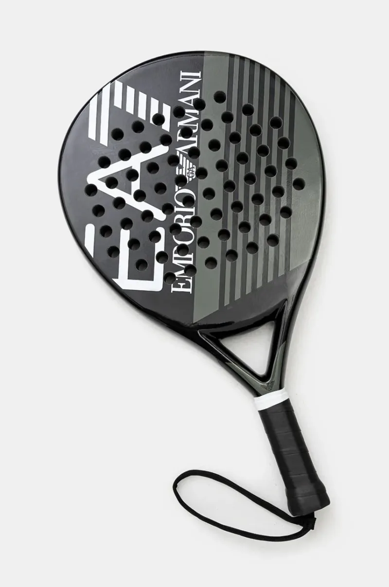 EA7 Emporio Armani rachetă de padel culoarea negru