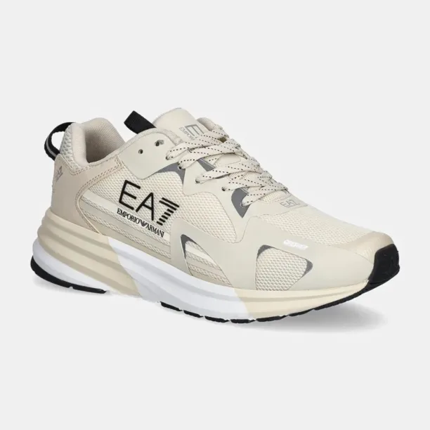 EA7 Emporio Armani sneakers culoarea bej